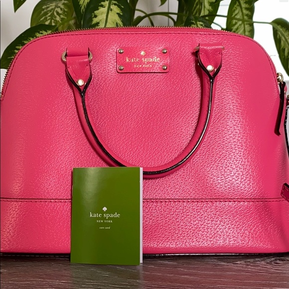 kate spade Handbags - Hot Pink Kate Spade Handle Bag